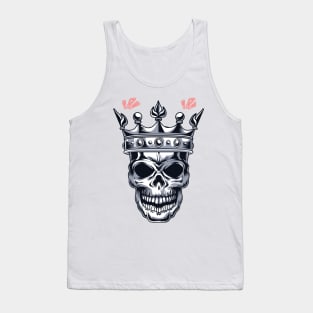 crown skull King Tank Top